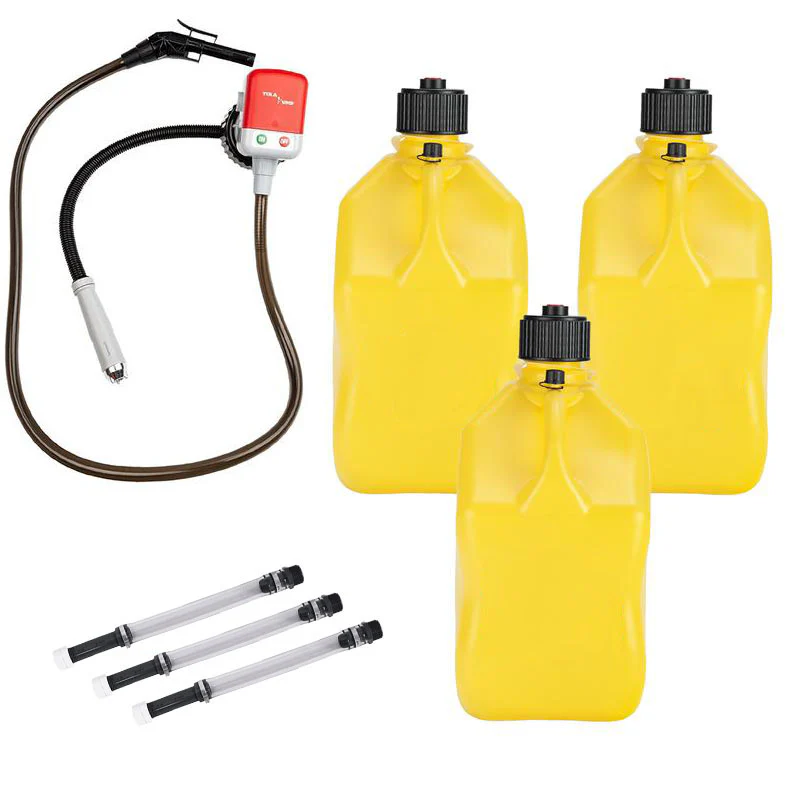 3 Pack Square Motorsport Utility Jug-5.5Gallo