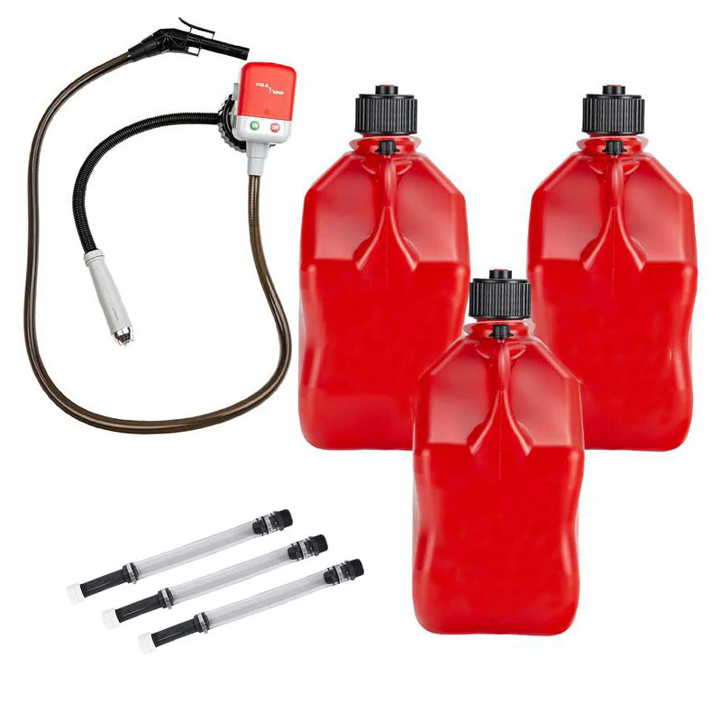 3 Pack Square Motorsport Utility Jug-5.5Gallo