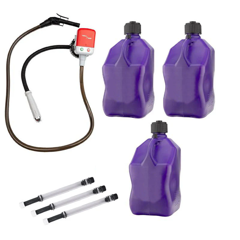3 Pack Square Motorsport Utility Jug-5.5Gallo