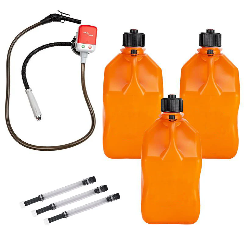 3 Pack Square Motorsport Utility Jug-5.5Gallo