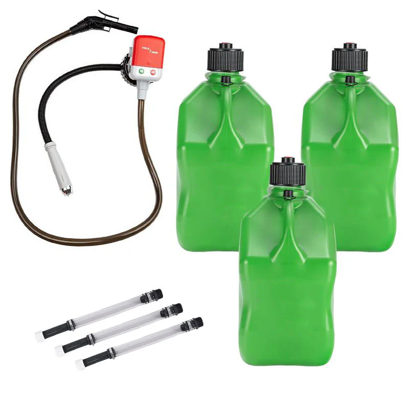 3 Pack Square Motorsport Utility Jug-5.5Gallo