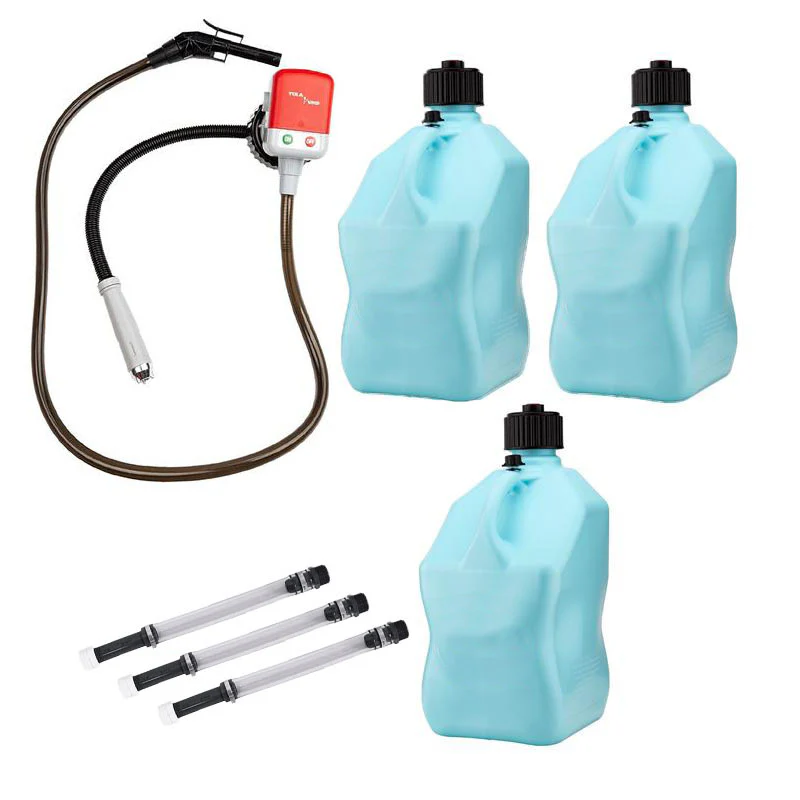 3 Pack Square Motorsport Utility Jug-5.5Gallo