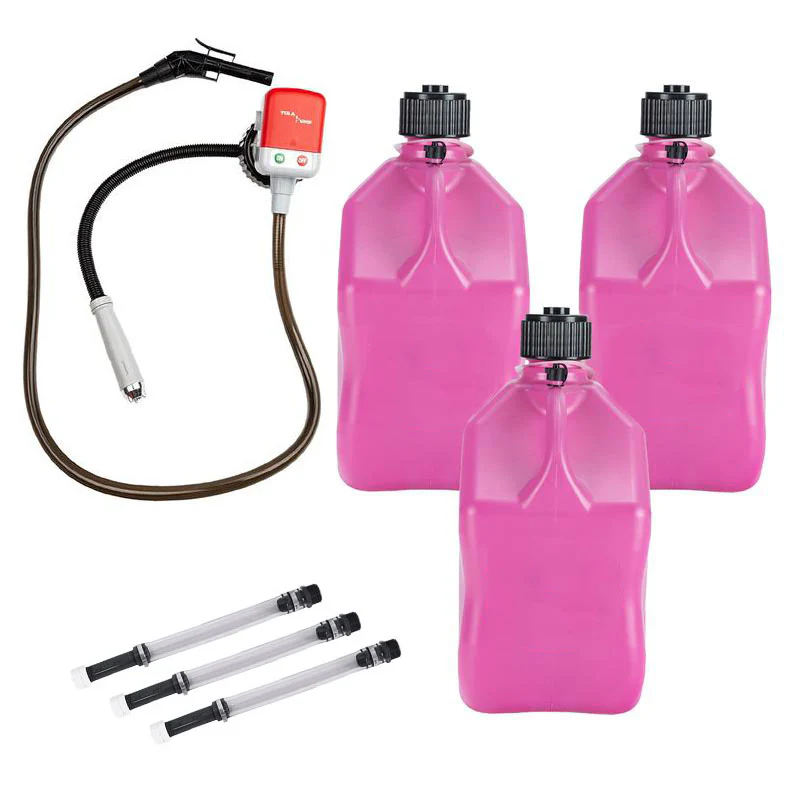 3 Pack Square Motorsport Utility Jug-5.5Gallo