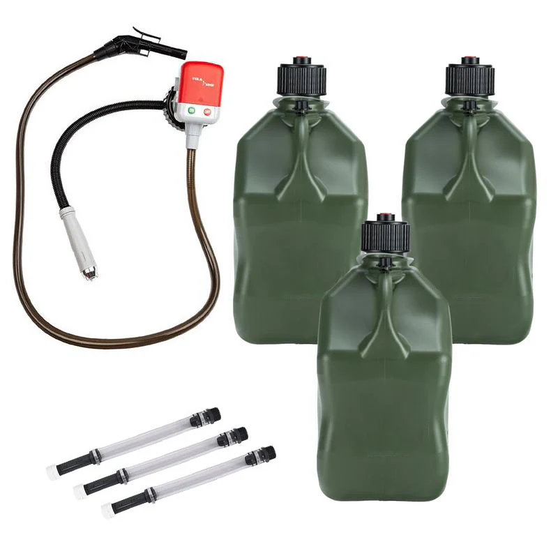 3 Pack Square Motorsport Utility Jug-5.5Gallo